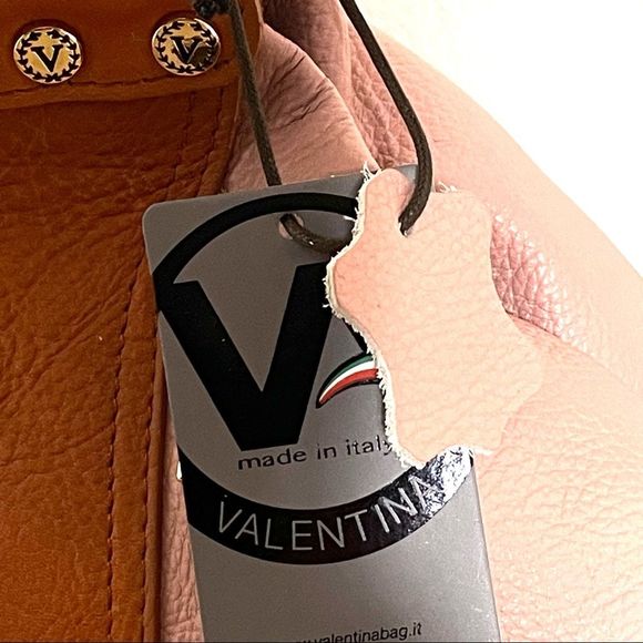 NWT LAST ONE RARE Valentina Sling Backpack Real Italian Leather Convertible Bag - Picture 2 of 16